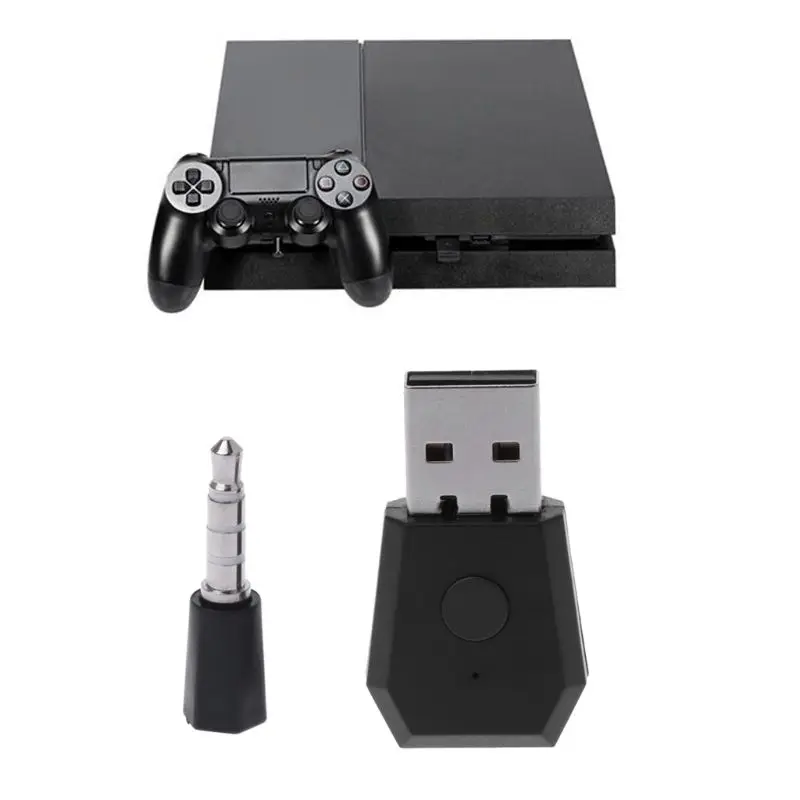 USB адаптер Bluetooth передатчик для PS4 Playstation Bluetooth 4,0 гарнитуры приемник наушники ключ