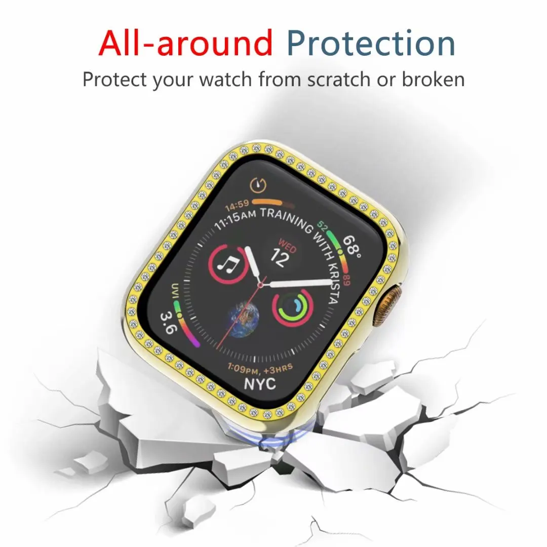 Новое поступление чехол для часов Apple watch 40 мм 44 мм Защитная крышка бампера для iWatch 38 мм 42 мм серии 4 3 2 1
