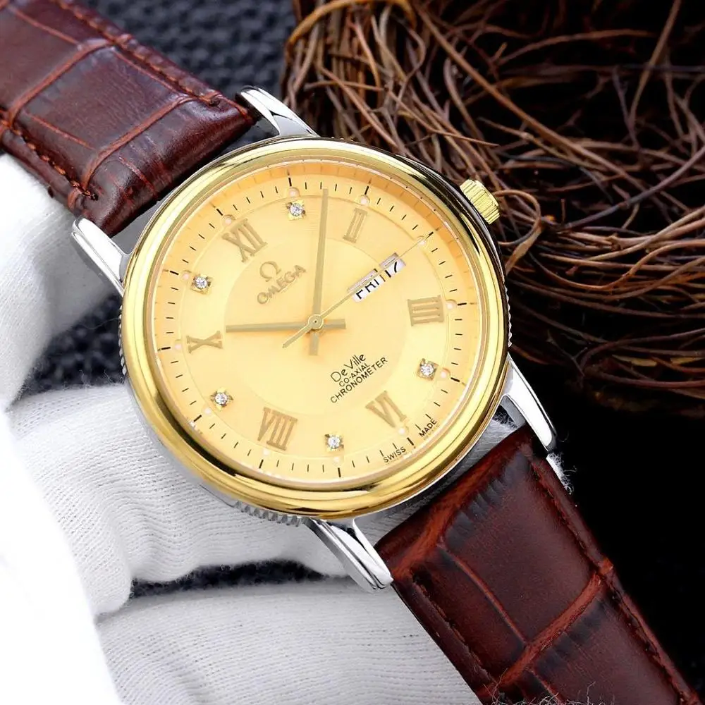 

Omega- Luxury Brand Ceramic Bezel Mens and wom Mechanical Automatic Movement 007Watch Designer Watches Wrist watches 1839
