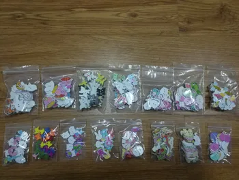

300 Pcs Wooden Cartoon Animal Buttons with 2 Hole for Sewing Scrapbooking DIY