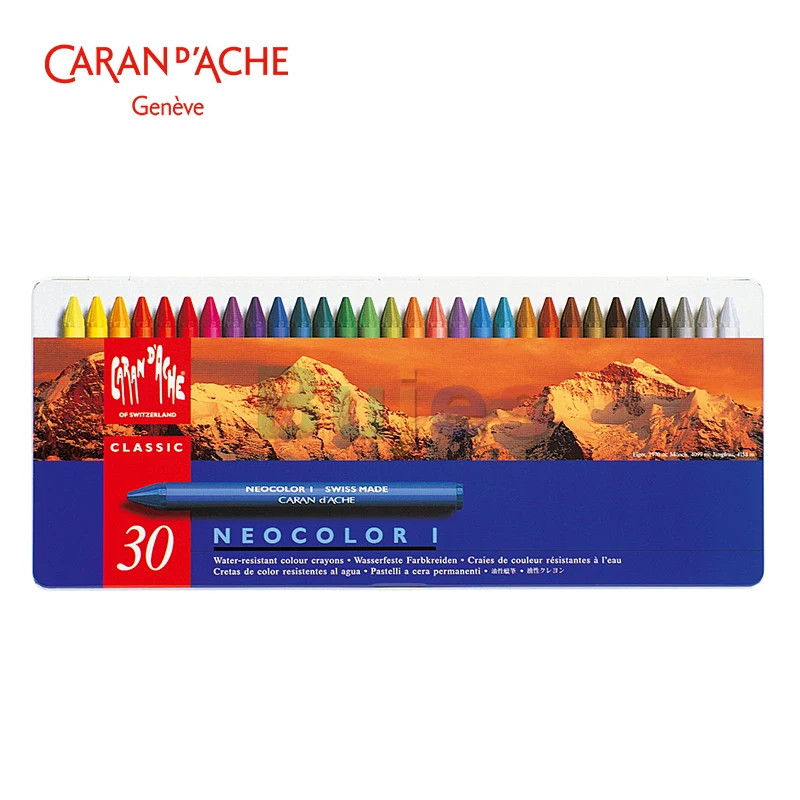 Caran D'ache Neocolor I Wax Pastels,sets Of 10 / 15 / 30 / 40 All