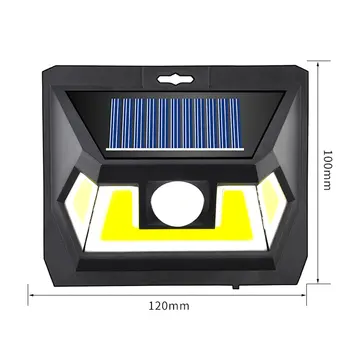 

Solar Human Body Induction Lamp Outdoor Ip65 Waterproof Garden Courtyard Wall Lamp Night Lamp Garden Corridor Decor