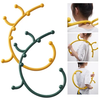

Body Massager Deep Pressure Massage Tool Trigger Point Self Massage Stick Back Neck Muscle Stimulator Pain Relief Massage Relax