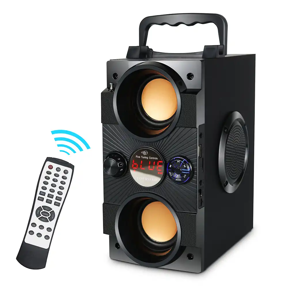 portable bluetooth speaker with remote