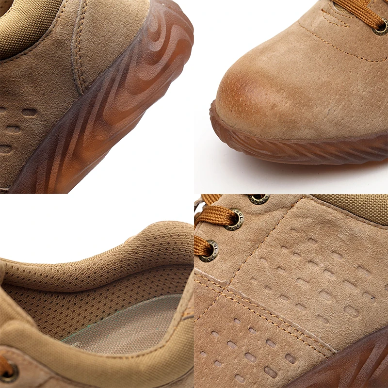 JACKSHIBO зимняя безопасность рабочие ботинки для мужчин анти-разбивание стальной носок защитные ботинки до лодыжки обувь неубиваемая Рабочая обувь ботинки