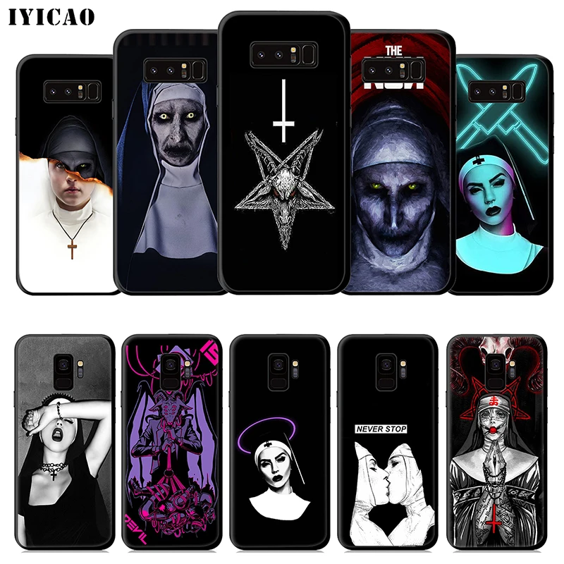 IYICAO Sister Nun мягкий чехол для samsung Galaxy S10e S10 S9 S8 Plus S6 S7 Edge Note 10 9 8 TPU |