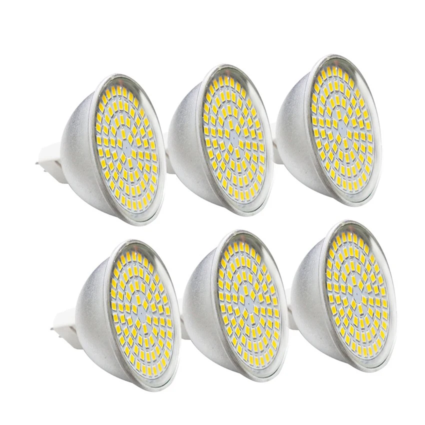 MR16 DC 10 30 в Светодиодный прожектор 2835 SMD 36 светодиодов s 54Led 72Led светодиодная лампа