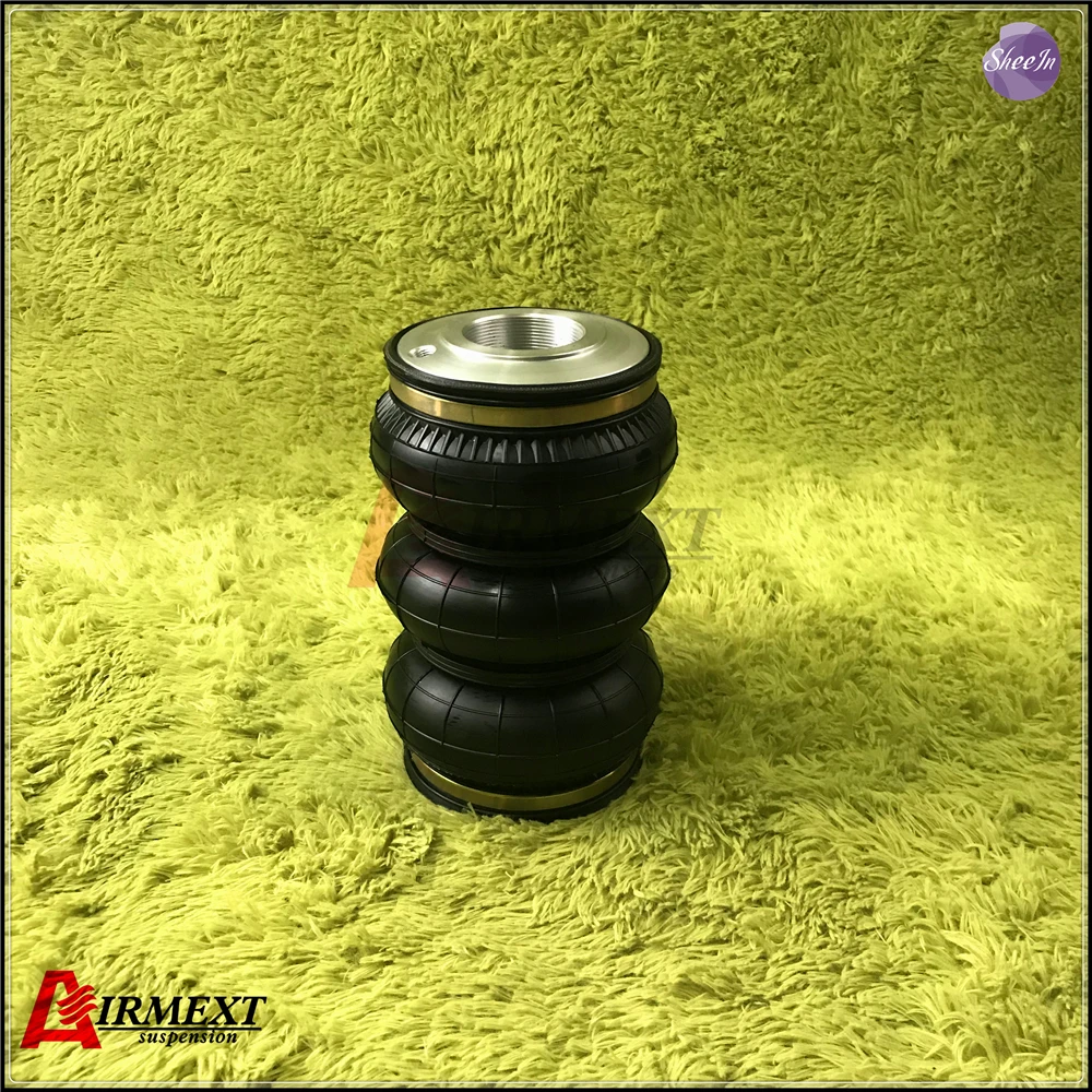 

AIRMEXT®/SN130210BL3-DT1/Fit D2 coilover (шаг резьбы M50 * 2) Пневматическая подвеска тройной BELLOW rubber airspring/амортизатор подушки безопасности