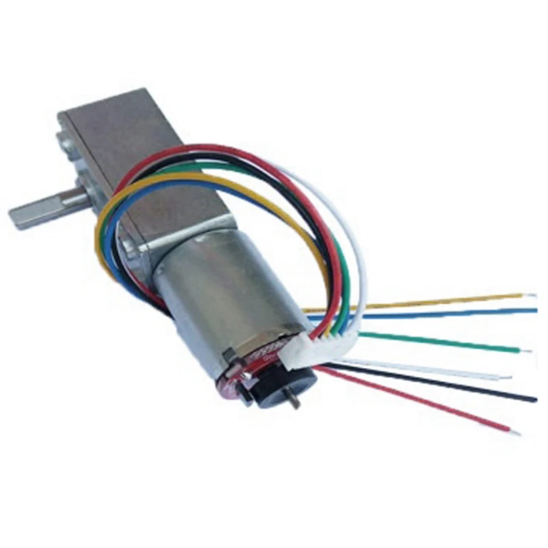 

BESTWorm Gear DC Gear Motor Square Gearbox Motor Drone Motor Encoder Self-Locking Gear Motor