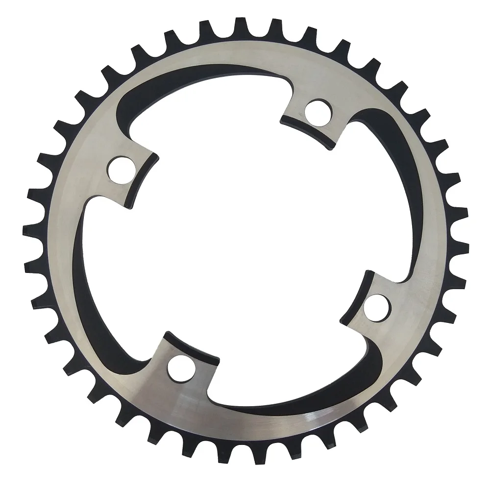 Цепное кольцо TRUYOU круглая узкая широкая цепь 34T/36T/38T/40T/42T 104 BCD MTB велосипедная