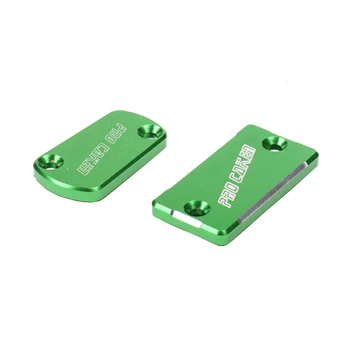 

CNC Front & Rear Brake Reservoir Fluid Cover KX250F KX125 KX250 KX450F KLX450R Motorcycle MX Enduro Motocross Dirt Bike