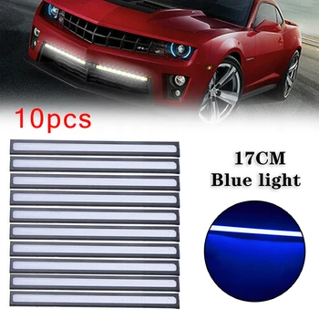 

Low power Car Light Strip 10X Blue 12V LED Running Fog Lamp Day Driving