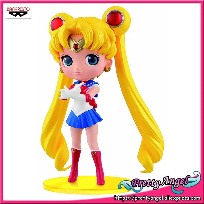 Красивый ангел-натуральная Banpresto Q Posket QPosket Сейлор Мун Arale Doremi Сакура фигурку