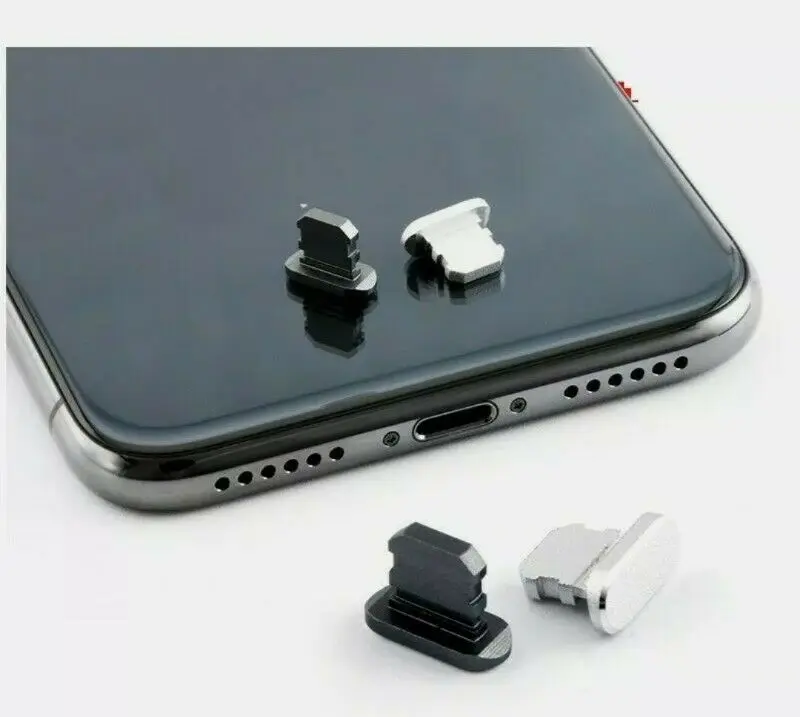 Противопылевая заглушка для iPhone 12 11 Pro XS Max X XR mini iPad 5 6 7 8 air 2 3 4 Pro3 металлическая