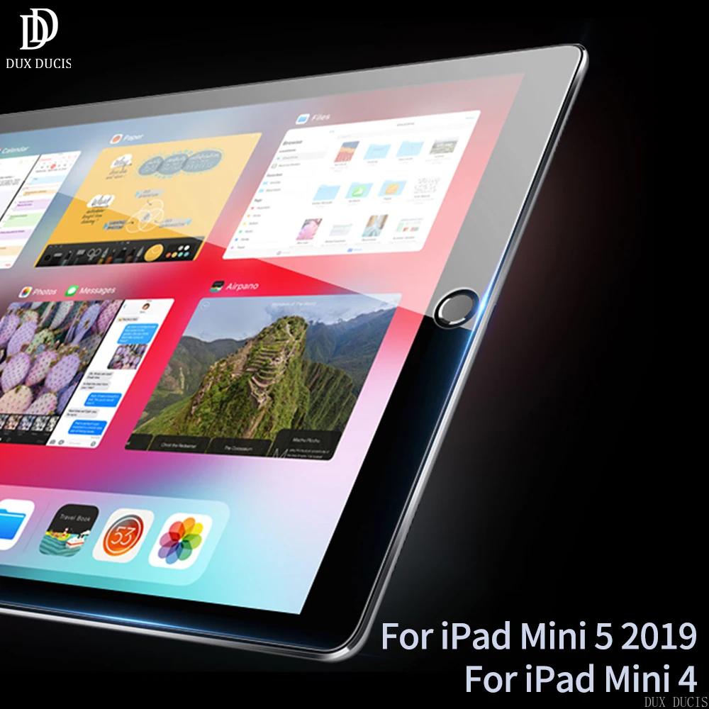 

Tempered Glass For iPad Mini 5 2019&mini 4 7.9inch Screen Glass Film Anti-fingerprint Protection Blue Light Resistant Full Cover