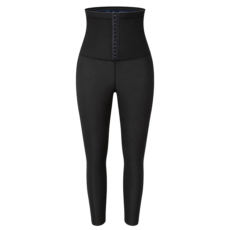 tummy tucker Sweat Sauna Pants Body Shaper for Weight Loss Slimming Shapewear Women Waist Trainer Tummy Control Thermo Sweat Leggings Fitness shapewear bodysuit