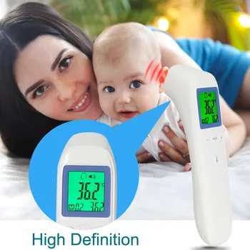 

Digital Non Contact Infrared Thermometer Laser Gun Pyrometer Ir Aquarium Temperature Color Lcd Screen Protectors Display