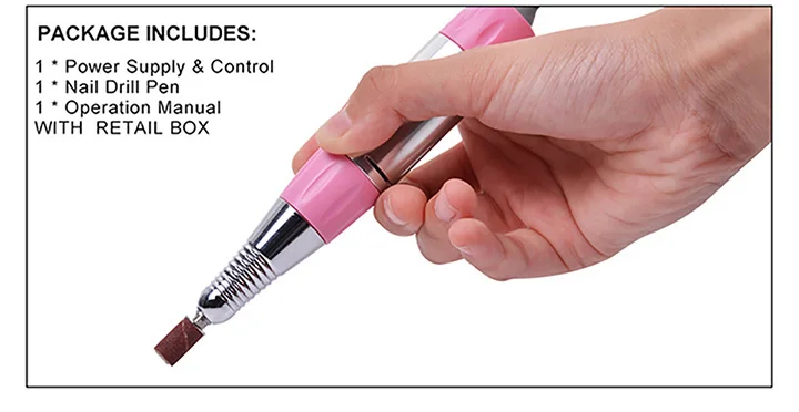 Mestre sem Calor Lidar com Broca Acessório para Laca de Unha Mais Novo Elétrica Manicure Unha Broca Pesado Remover Máquina Pro 9 mestre sem calor pesado lidar com broca