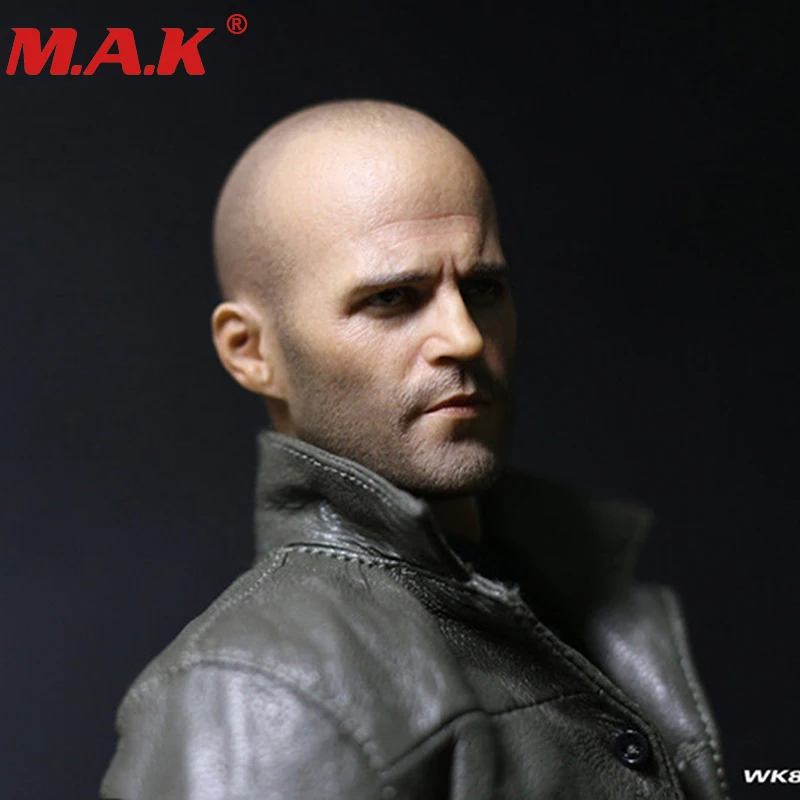 

1/6 scale male man head sculpt&clothes accessory set WK89014B Jason Statham for 12 inches action figure body