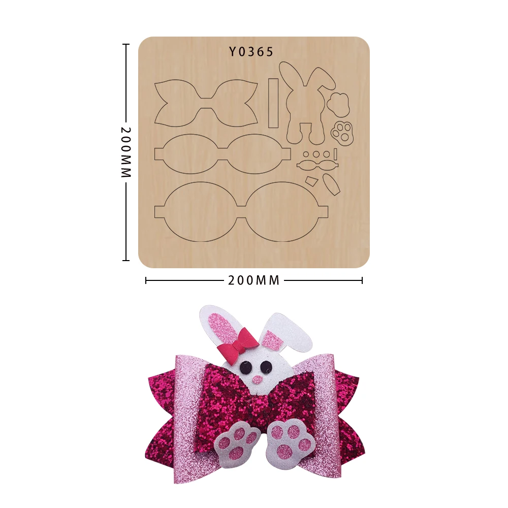 Bow Cutting Dies Diy Handmade Wooden Mold Suitable For Common Die