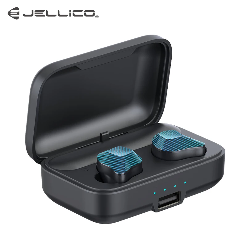 Jellico Bluetooth Беспроводной наушники 9D стерео сенсорный Управление Спортивная