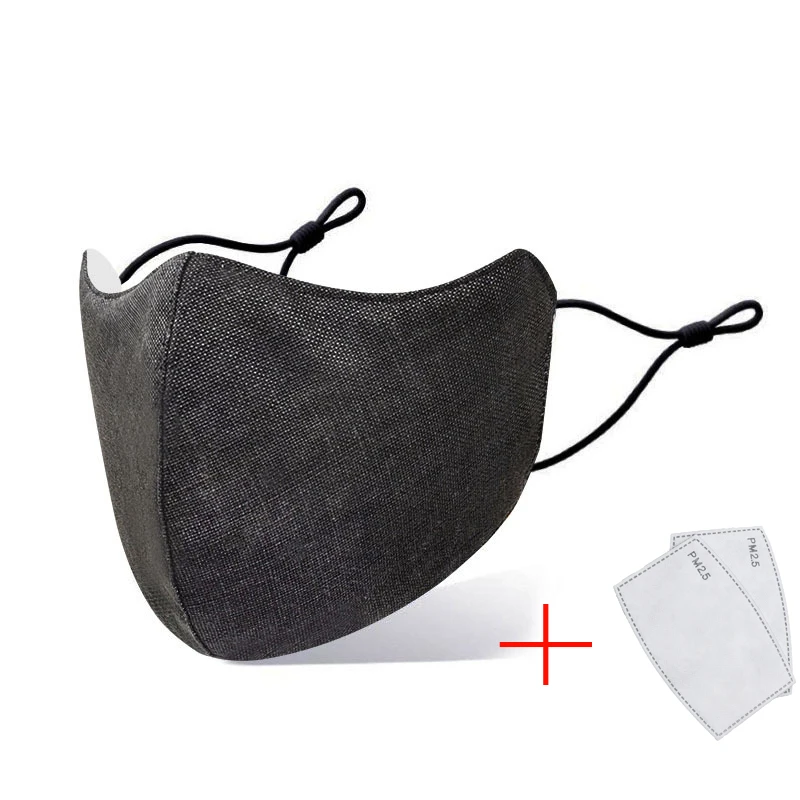 Lot de 6 Masques Réutilisables en Tissu pour Adultes - Protection Quotidienne