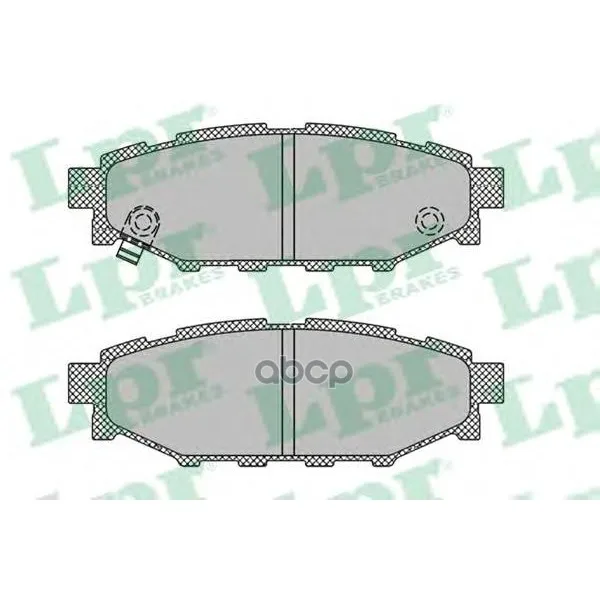 Колодки Тормозные Subaru Legacy 03/Outback 03 2.0/2.5 Задние Lpr 05p1408 Lpr арт. 05P1408