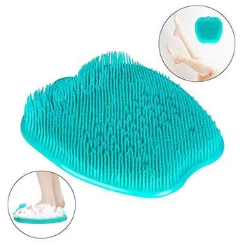 

Foot Massage Pad Scrubber Cleaner Washing Massage Tools Pad Mat Without Bend Over Shower Feet Cleaning Brush Health Care