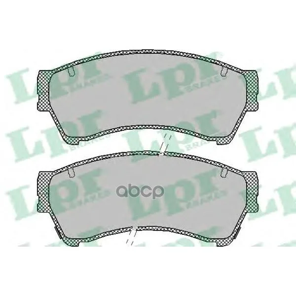Колодки Тормозные Mazda 6 1.8-2.5 08- Передние Lpr 05p1413 Lpr арт. 05P1413
