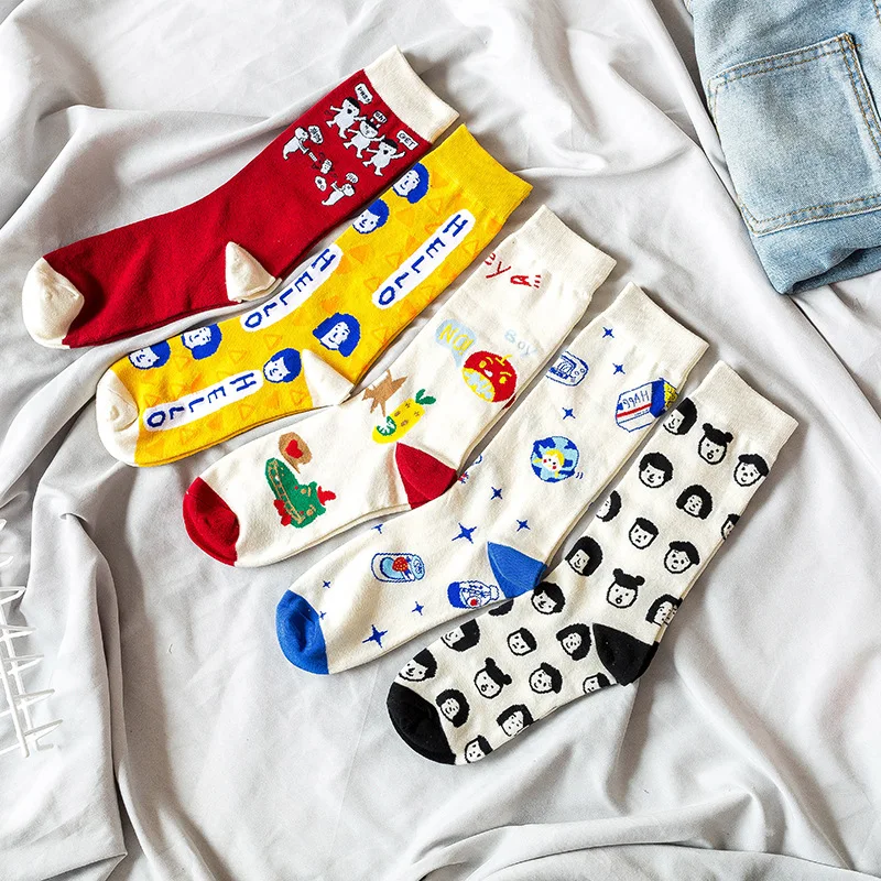 

Creative Short Socks Funny Socks Fashion Women Socks Soft Cotton Socks Fashion treet Skateboard Socks Unisex Couples Socks