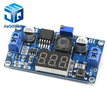 

LM2596 Buck Step Down Power Converter Module LED Digital Voltmeter Display Adjustable Board DC-DC 2A Short Circuit Protection