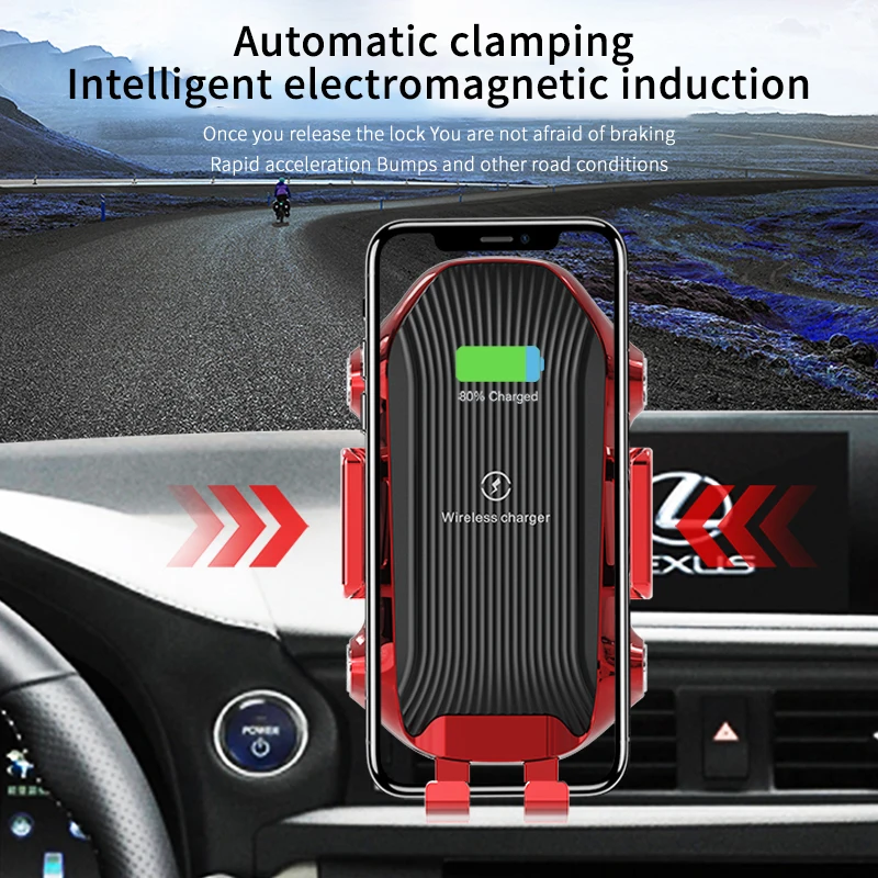 Neubiede Qi Wireless Car Charger Automatic