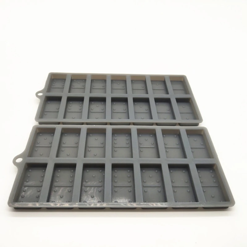 

Handmade Domino Game Play Silicone Molds Resin 28 DIY Dominoes Personlized Games Epoxy Resin Casting Mold Art Crafts