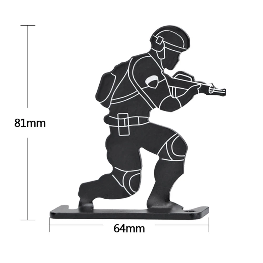 Солдат человеческого тела целевой набор для отдыха на открытом воздухе AEG GBB Airsoft стрельбы тренировок отработки металлическому предмету съемки Пейнтбольные аксессуары