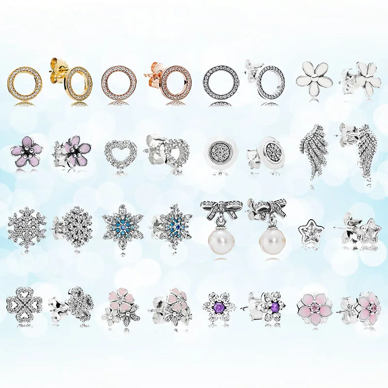 

925 sterling silver new earrings 2019 new jewelry trend fashion European and American style holiday gift