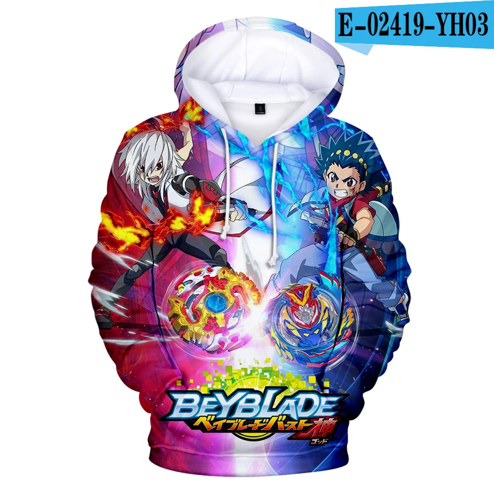 Толстовки с 3D Beyblade Burst Evolution, мужские модные детские пуловеры, осенние высококачественные детские худи для мальчиков и девочек, свитшоты - Цвет: 3D