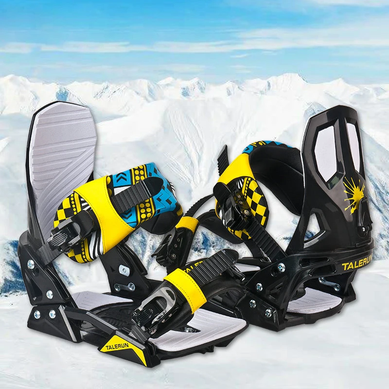 Professional Snowboard Bindings Adult Skiing Lightweight Durable High