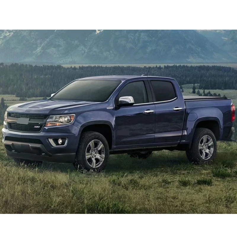 Для Chevrolet Colorado ABS Хромированная задняя дверная ручка грузовика крышка отделка Стайлинг автомобиля стикерами аксессуары