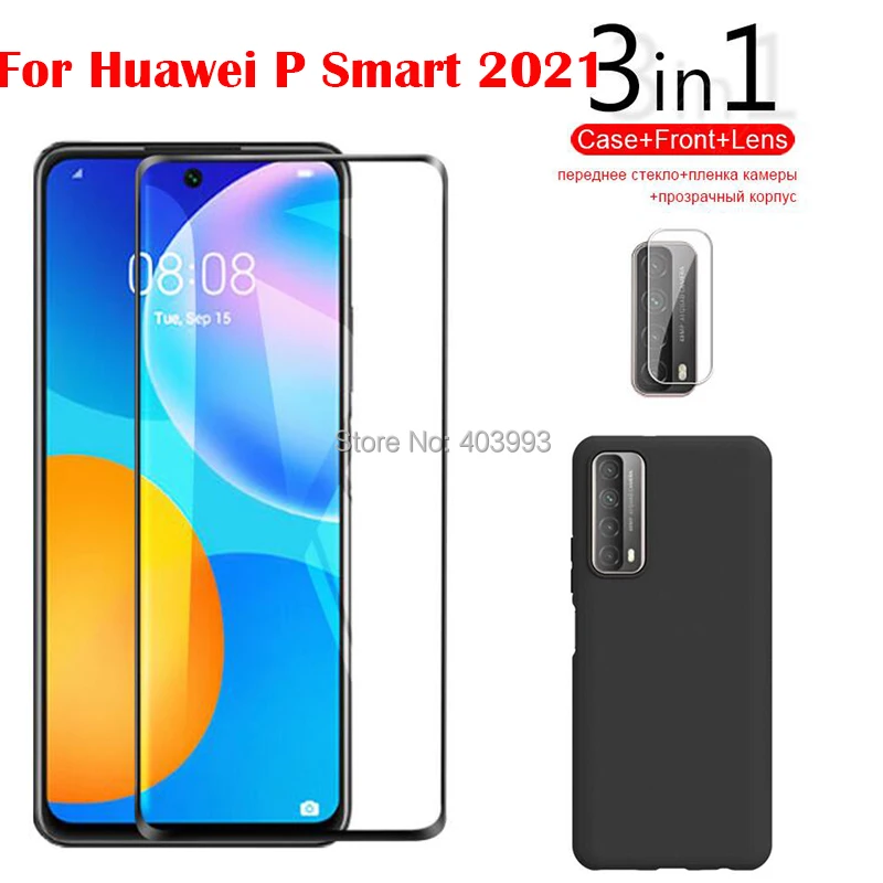 Per Huawei P Smart 2021 Custodia Sottile Magnetico Flip Pelle