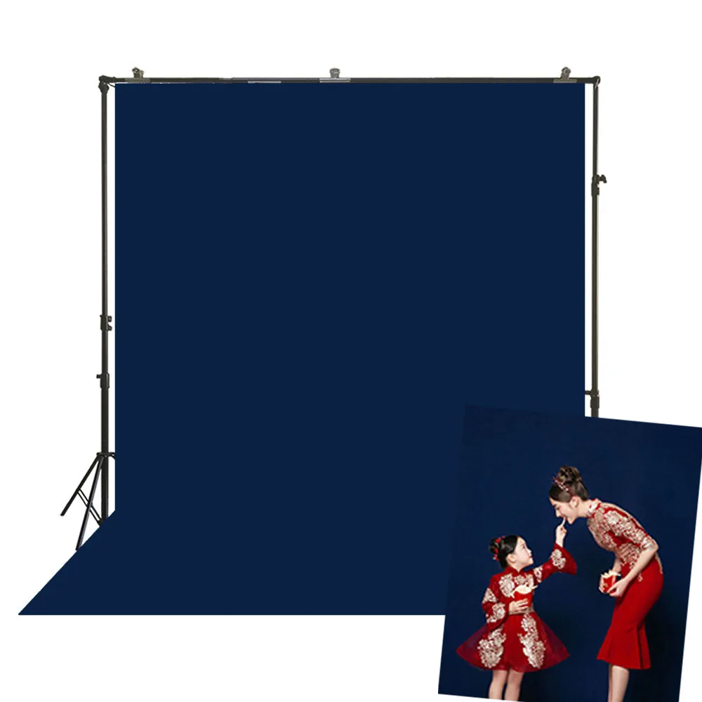 ダークネイビーブルー写真の背景無地純粋な無地の背景画面バックドロップオンライン製品写真撮影の肖像ホーム Aliexpress 家電製品