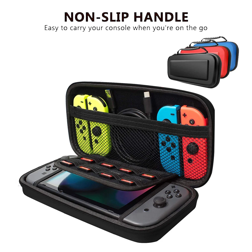 Защитная сумка для хранения Nintendo Switch переносной водонепроницаемый жесткий
