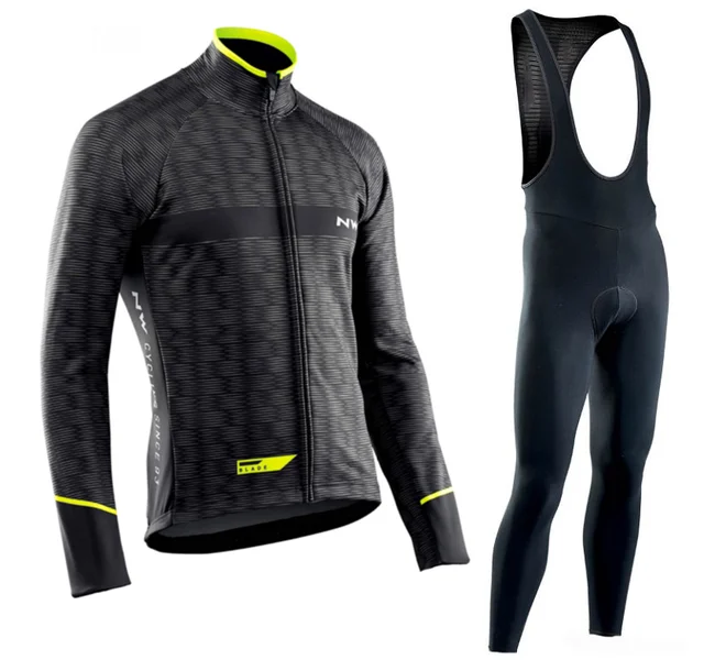 US $25.33 NW 2020 cycling suit professional team norwave long-sleeved autumn men's breathable outdoor cycling