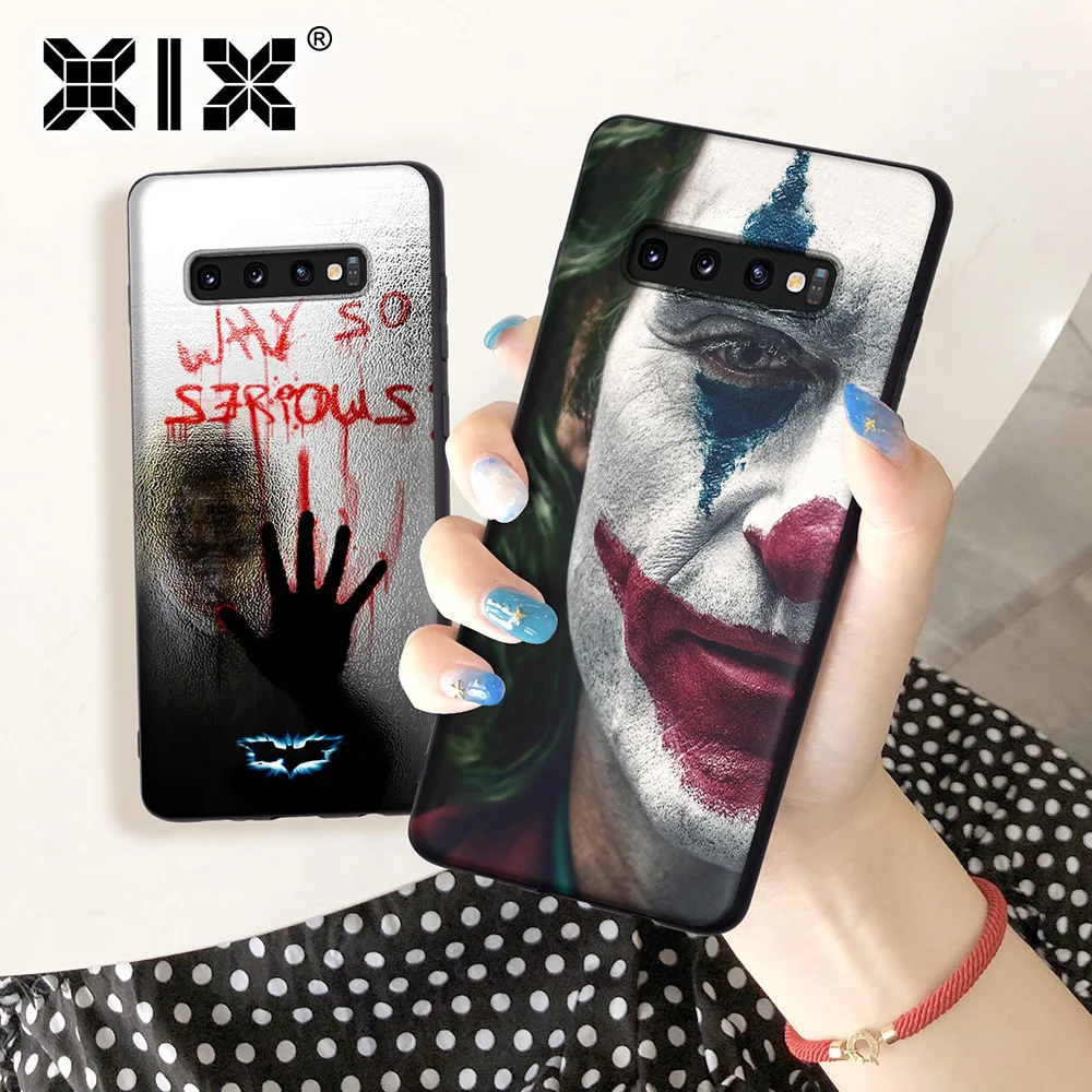 

Soft TPU Cover for Samsung Galaxy S8 Case 2019 DC Joker for Samsung S9 Case Black for Samsung S7 Edge S8 S9 S10e S10 Plus Case