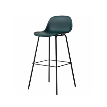 

Nordic minimalist fashion bar stool personality creative metal foot bar chair multifunctional coffee shop front chair