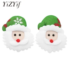 Для женщин рождественские накладки для сосков Санта Клаус груди пуховые наклейки многоразовая клеящаяся Соска Охватывает наклейки для Для женщин Косплей вечерние Клубные