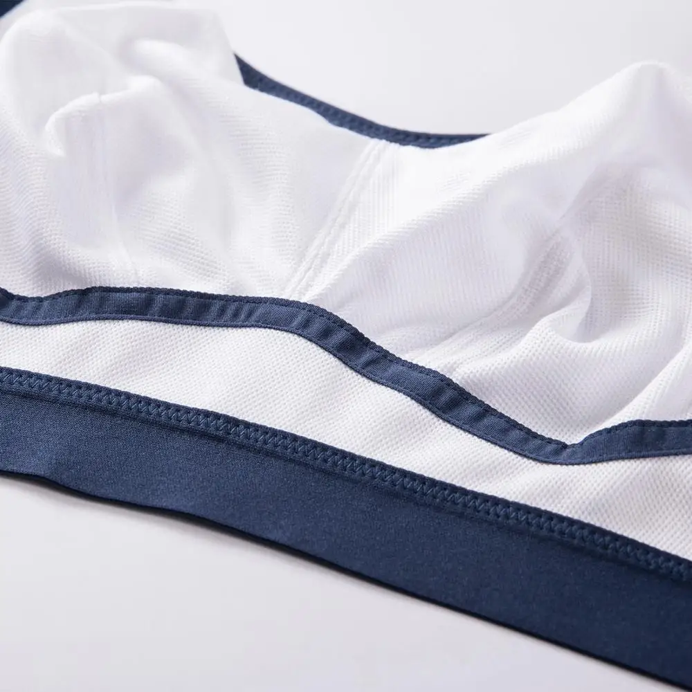 Beste Vrouwen Hoge Impact Ondersteuning Bounce Controle Plus Size Workout Sportbeha (Opmerking zwarte Kleur Is Zwart Met Grijs Trim)