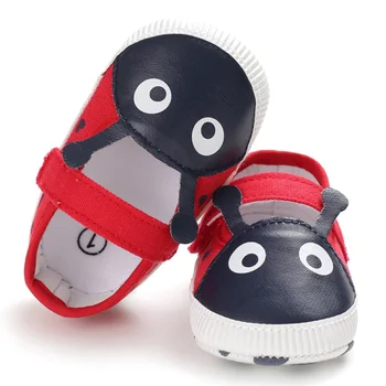 

Baby Shoes Footwear Newborn Baby Girls Classic Cartoon Comfortable PU Leather First Walkers