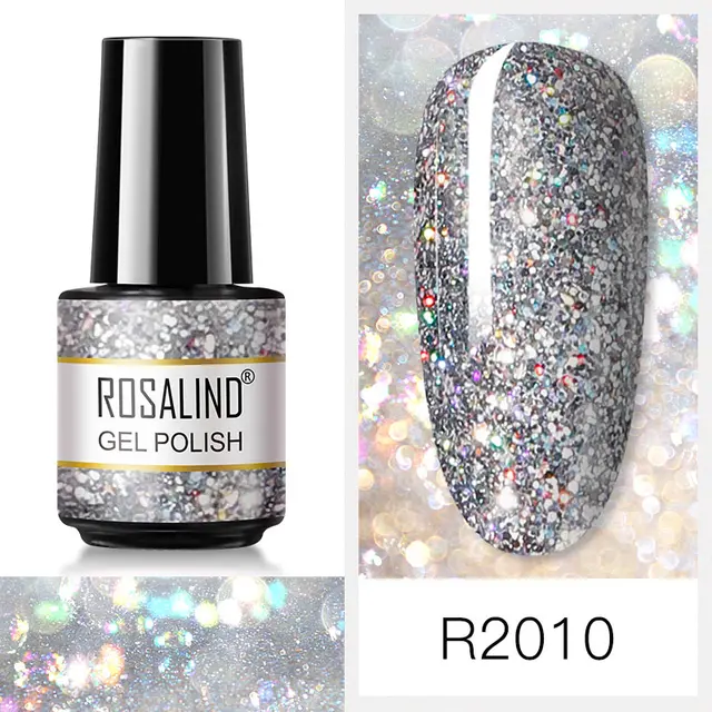 ROSALIND Nail Art 7ML Gel Polish 80 Color For Manicure Design UV Nail Polish Gel Lacquer Soak Off Semi Permanent Gel Nail Polish RAR2010