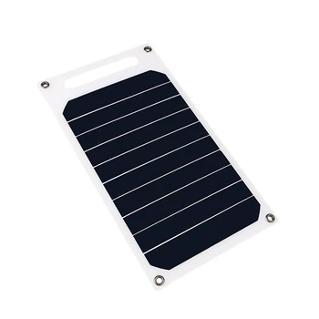 

WSFS Hot 10W DIY Portable Solar Panel Slim Light USB Charger Universal Charging Power Bank Pad