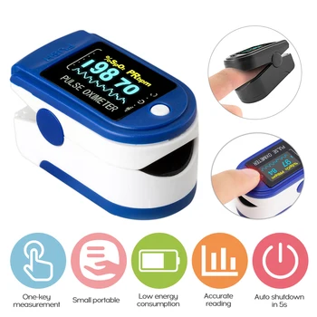 

Medical New OLED Pulse Oximeter Fingertip Blood Oxygen Saturation Monitor SpO2 Sensor Meter withpulse oximeter finger